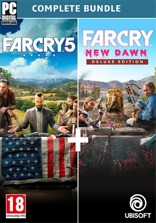 Far Cry 5 + Far Cry New Dawn Deluxe Edition Bundle