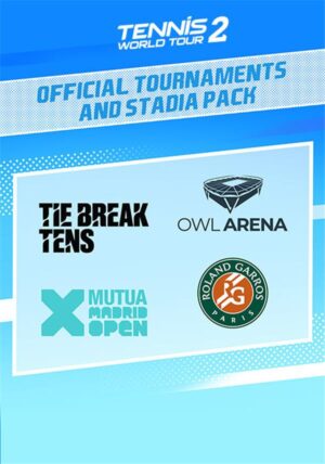 Tennis World Tour 2 Official Tournaments and Stadia Pack
