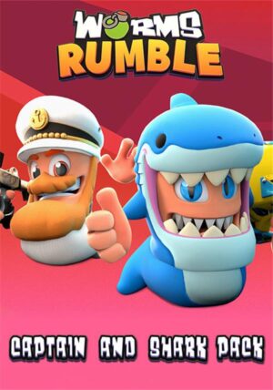 Worms Rumble - Captain & Shark Double Pack