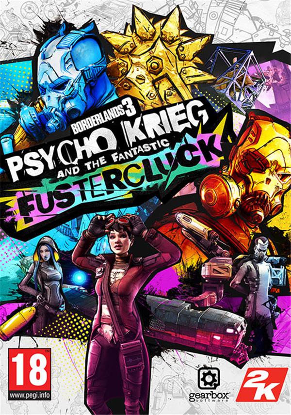 Borderlands 3: Psycho Krieg and the Fantastic FusterCluck